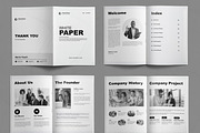White Paper Template, a Brochure Template by ContestDesign (Thumbnail 2 of 3)