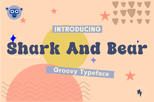 Shark And Bear Font series