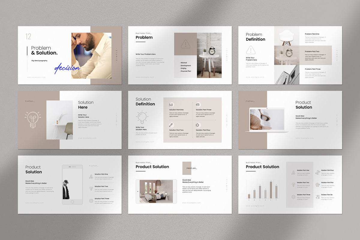 Business Plan PowerPoint Template, a Presentation Template by GoldenPixelStudio (Photo 19 of 27)