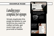 Squarespace - Noir Luxe, a Websites & App Template by Freedom Business Shop (Thumbnail 4 of 10)
