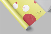 Gift Wrapping Paper Mockup Set, a Packaging Mockup by megostudi0 (Thumbnail 7 of 7)