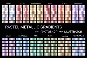 GRADIENTS for Photoshop, Illustrator