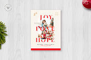 Elegant Modern Christmas Photo Card, a Card Template by Vynetta (Thumbnail 5 of 5)