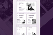 Fitness Landing Page Template, an UI Kit Template by CreativeShaper (Thumbnail 3 of 6)