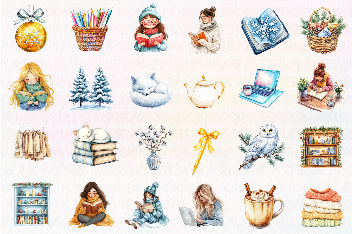 Planner Clipart, an Illustration by CreationArt (Photo 2 of 5)