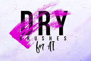 Dry brushes for AI