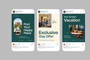 Resort Promotion Instagram Post, a Social Media Template by Neermana (Thumbnail 3 of 4)