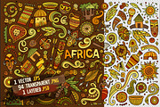Africa Objects & Elements Set, an Object Graphic by BALABOLKA (Thumbnail 2 of 4)