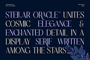 Stellar Oracle — Celestial Display, a Serif Font by Helotype (Thumbnail 2 of 10)