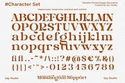 Decorative Retro - Paradise Morelia, a Serif Font by Say Studio (Thumbnail 10 of 11)