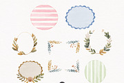 Happy Hour Cocktail Drinks Set, a Decorative Illustration by PaintPixelCo (Thumbnail 8 of 14)