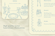 Blue dream wedding templates, a Stationery Template by Garden in frame (Thumbnail 2 of 9)