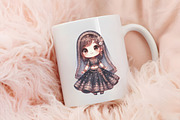 Tiny Cute Princess  Clipart, an Illustration by RobertsArt (Thumbnail 2 of 7)