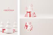 Christmas 3d rendering set, a Holiday Photo by Lunarts Studio (Thumbnail 5 of 9)