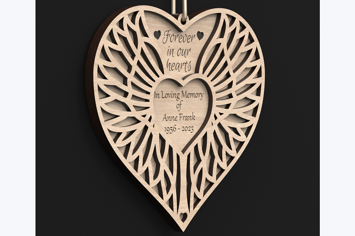Personalized Angel Wing Memorials, an Object Graphic by ThemeXDigital (Photo 3 of 7)