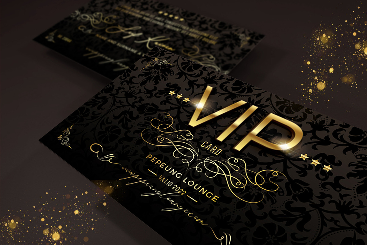 Multipurpose Gold Vip Card, an Invitation Template by Aarley Kaiven ...
