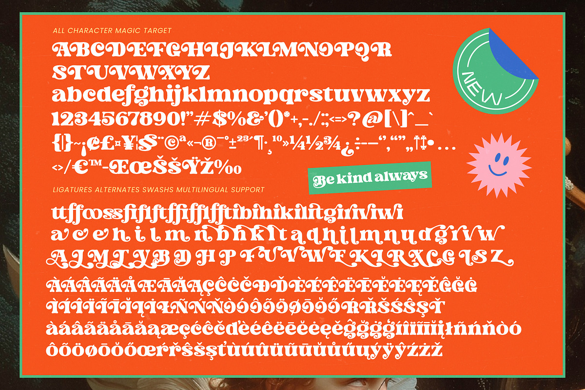 Magic Target Retro Serif Display, a Serif Font by timelesstype.co (Photo 14 of 15)