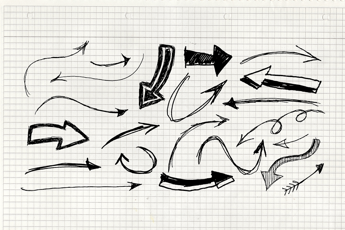 Vector Scribbles and Paper Scraps, a Texture Illustration by GRPXSTORE (Photo 4 of 13)