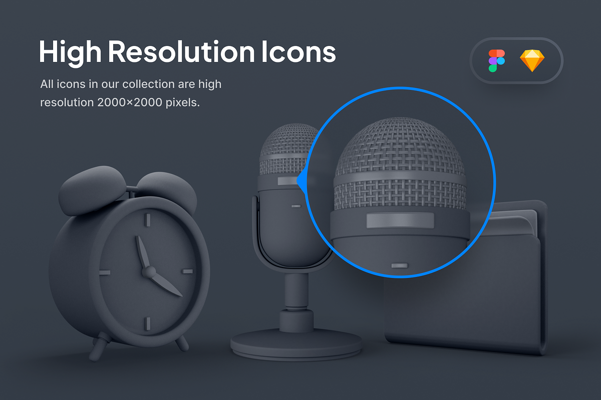 Boost Base 3D Icons Set, a Templates & Theme by Uiscore Marketplace (Photo 5 of 7)