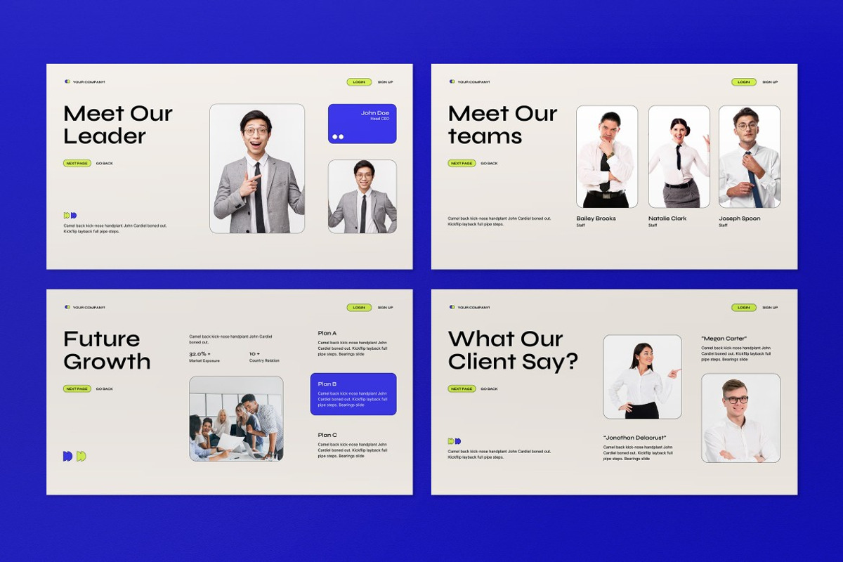 Cream Business Strategy Google Slide, a Presentation Template by graphicook (Photo 4 of 5)