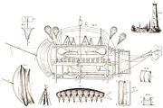 Aeropunk Illustrations, an Illustration by Blue Line Design (Thumbnail 10 of 26)