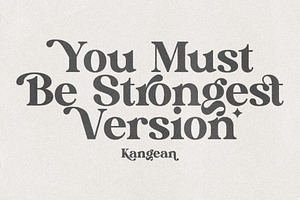 Kangean - Retro Serif Font