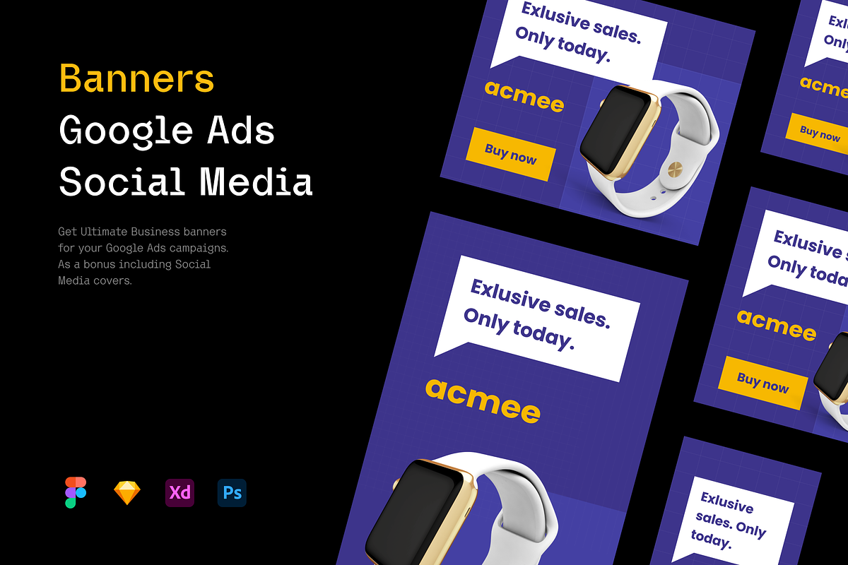 Business vol1 - Banners, a Social Media Template by Petr Bilek (Photo 1 of 3)