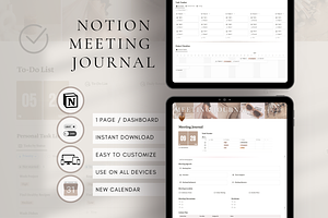 Notion Meeting Agenda Template