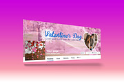 Valentine's Facebook Cover, a Templates & Theme by Minimalist Studio (Thumbnail 1 of 2)