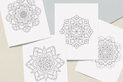Sacred Geometry Mandala Coloring Boo, a Graphic by MISTstudioDesign (Thumbnail 5 of 8)