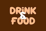 Kopima Coffee Font, a Sans Serif Font by QR Design Studio (Thumbnail 2 of 7)