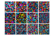 Graffiti Pattern, a Pattern Graphic by Forhadx5 (Thumbnail 6 of 11)