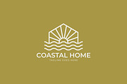 Coastal Home Logo Business Estate, a Branding & Logo Template by Signatoro (Thumbnail 3 of 3)