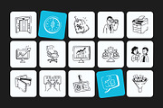 Corporate Doodle Art, an Outline Icon by Vectors Market (Thumbnail 5 of 8)