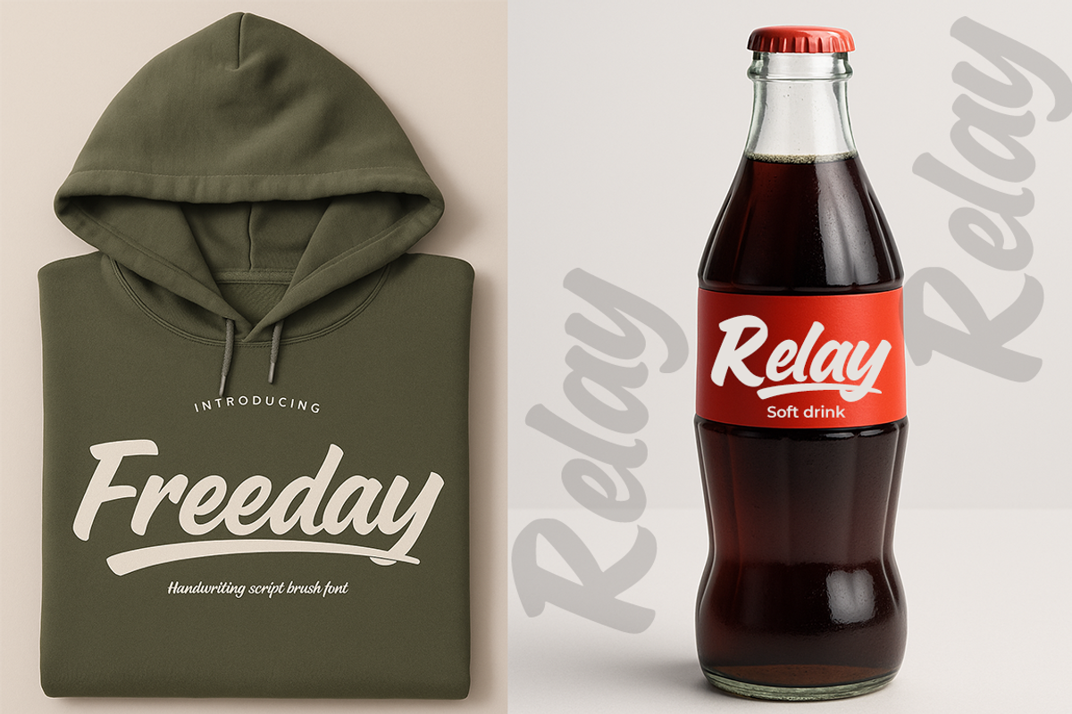 Freeday, a Script Font by cocodesign (Photo 6 of 7)