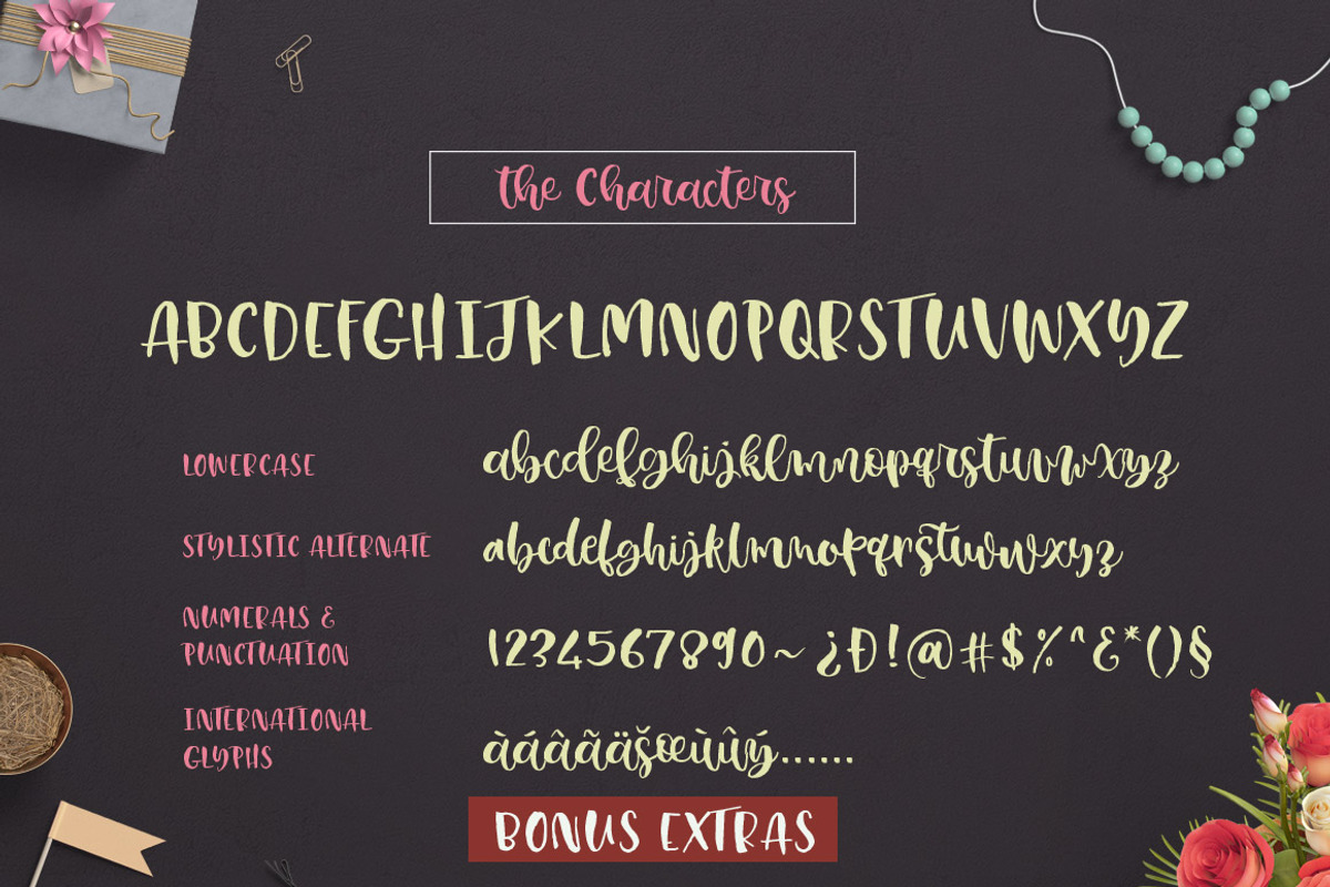 Queen Star, a Script Font by JROH Creative (Photo 11 of 11)