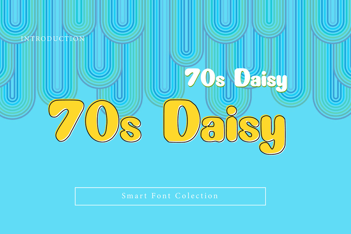 70s Daisy, a Slab Serif Font by Wow Magic (Photo 1 of 2)