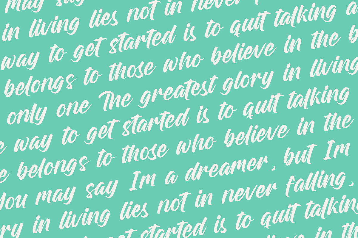 Rough Streak Bold Brush Font, a Script Font by Letterena Studios Script (Photo 17 of 20)