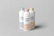 Cosmetic Bottles Mockup, an Advertising Mockup by DesignRushMarket (Thumbnail 1 of 2)