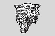 Four Unique Cat Heads, an Illustration by RobinHoldsworth (Thumbnail 4 of 5)