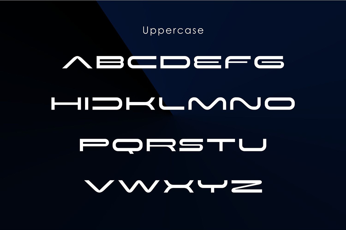ENOS Sleek Futuristic Expanded Font, a Sans Serif Font by WhymoreArt (Photo 6 of 7)