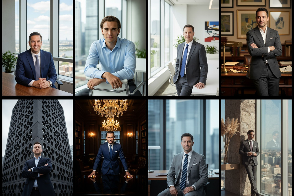 40 AI Business Man Photo Prompts, a Business Photo by Selenique Studio (Photo 12 of 13)