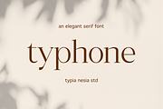 Typhone Serif, a Serif Font by Typia Nesia (Thumbnail 1 of 7)