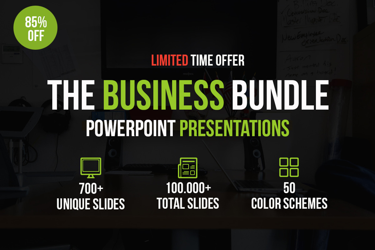 The Business Presentations Bundle, a Presentation Template by Creative Slides (Photo 1 of 8)