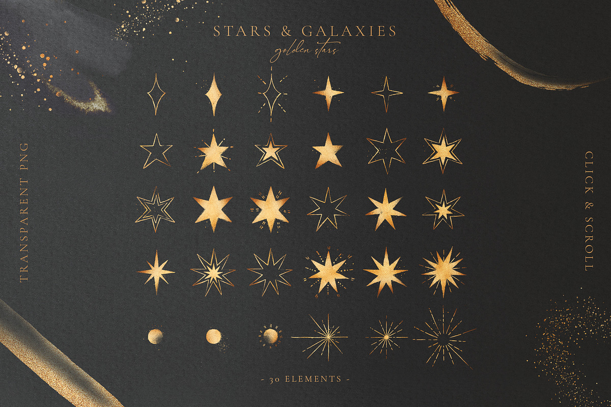 Universe Secrets Illustration Bundle, an Illustration by CarmineType (Photo 4 of 17)