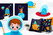 Space Adventure, a Decorative Illustration by tata_ota (Thumbnail 7 of 7)