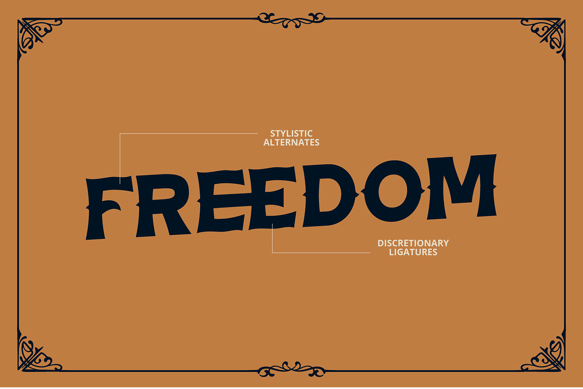 Glycost, a Symbol Font by Vintage Division (Photo 11 of 15)