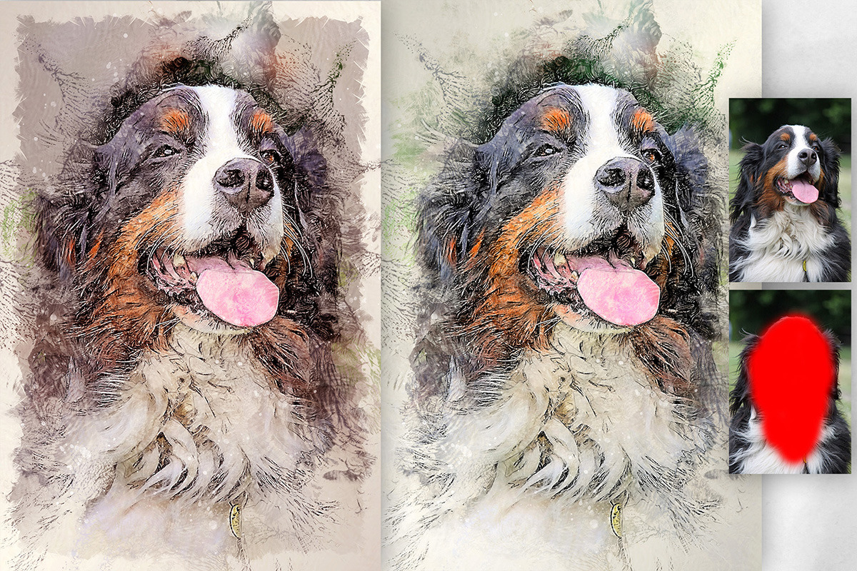 Graphic Arts Photoshop Action, an Action Add-On by GorynArt (Photo 14 of 22)