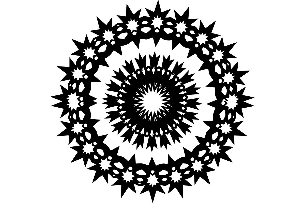 Abstract Geometric Mandala, an Object Graphic by Creativeshirt (Photo 5 of 17)