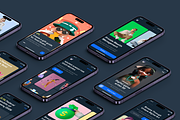Ultimate Mobile App UI KIT, an App Template by No.13 (Thumbnail 1 of 9)
